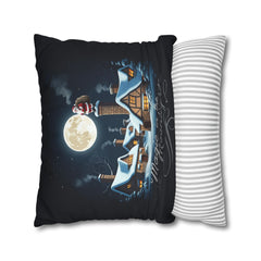 StyleMZ -  Magic in the moonlight Spun Polyester Square Pillowcase  - StyleMZ