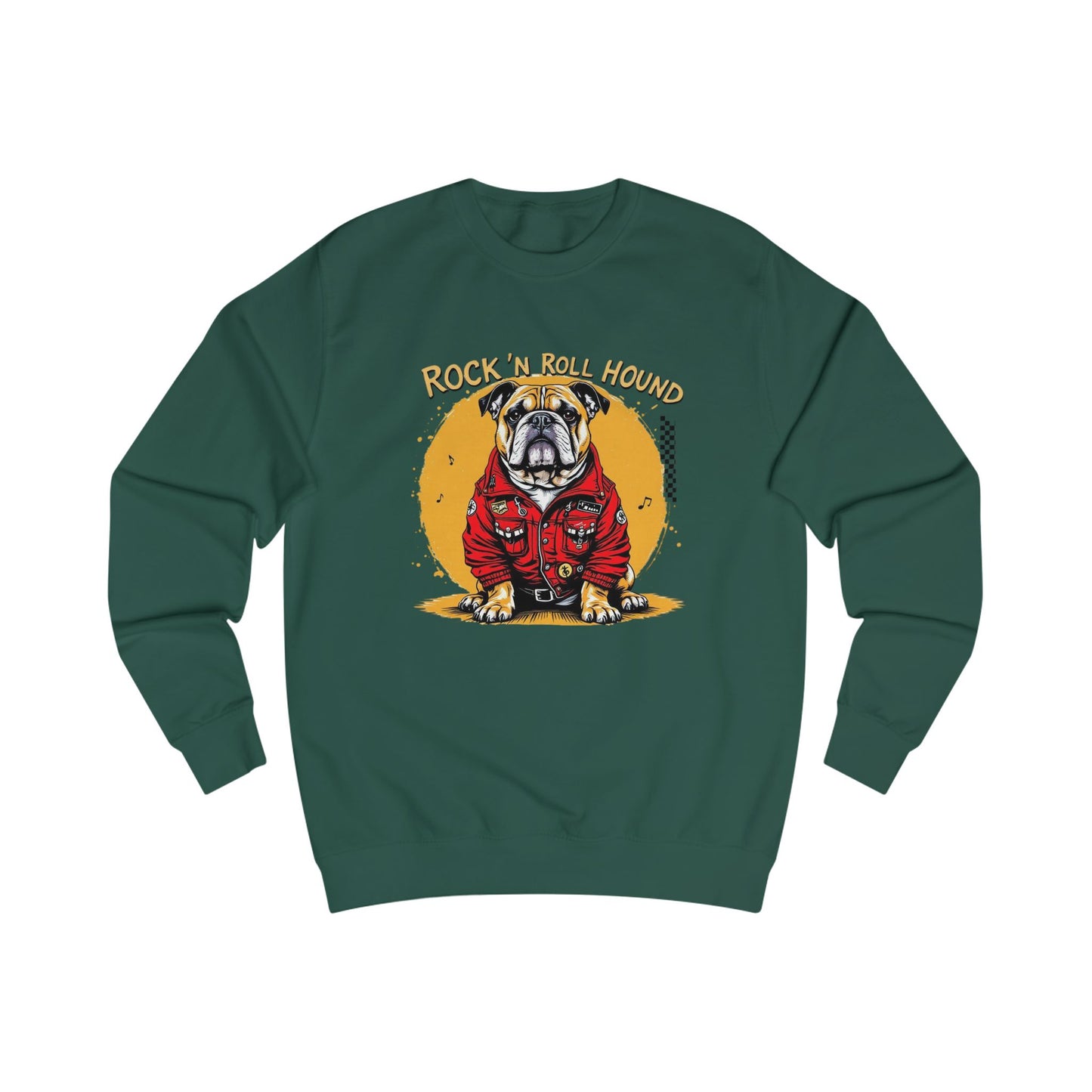 Rock ‘n’ Roll Hound Unisex Sweatshirt - StyleMZ