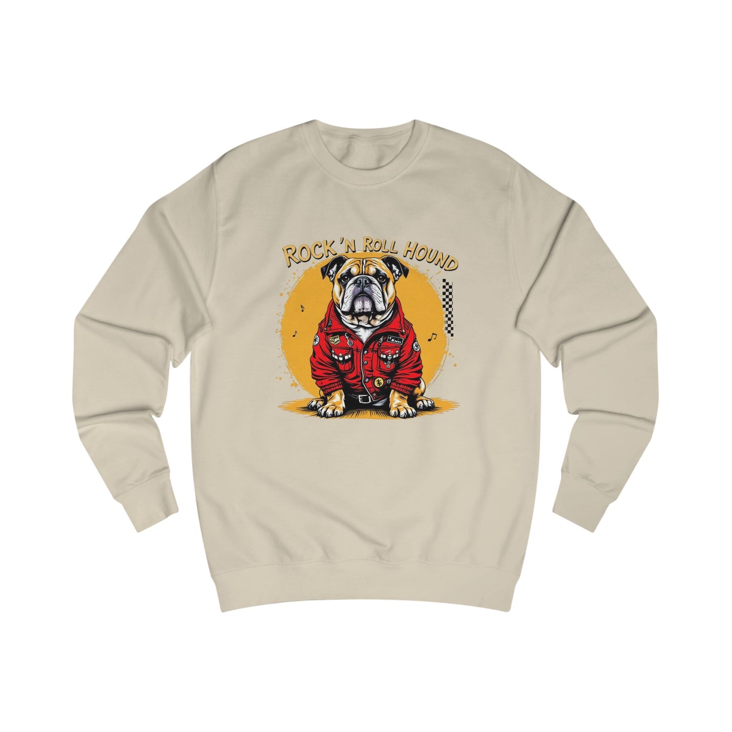 Rock ‘n’ Roll Hound Unisex Sweatshirt - StyleMZ