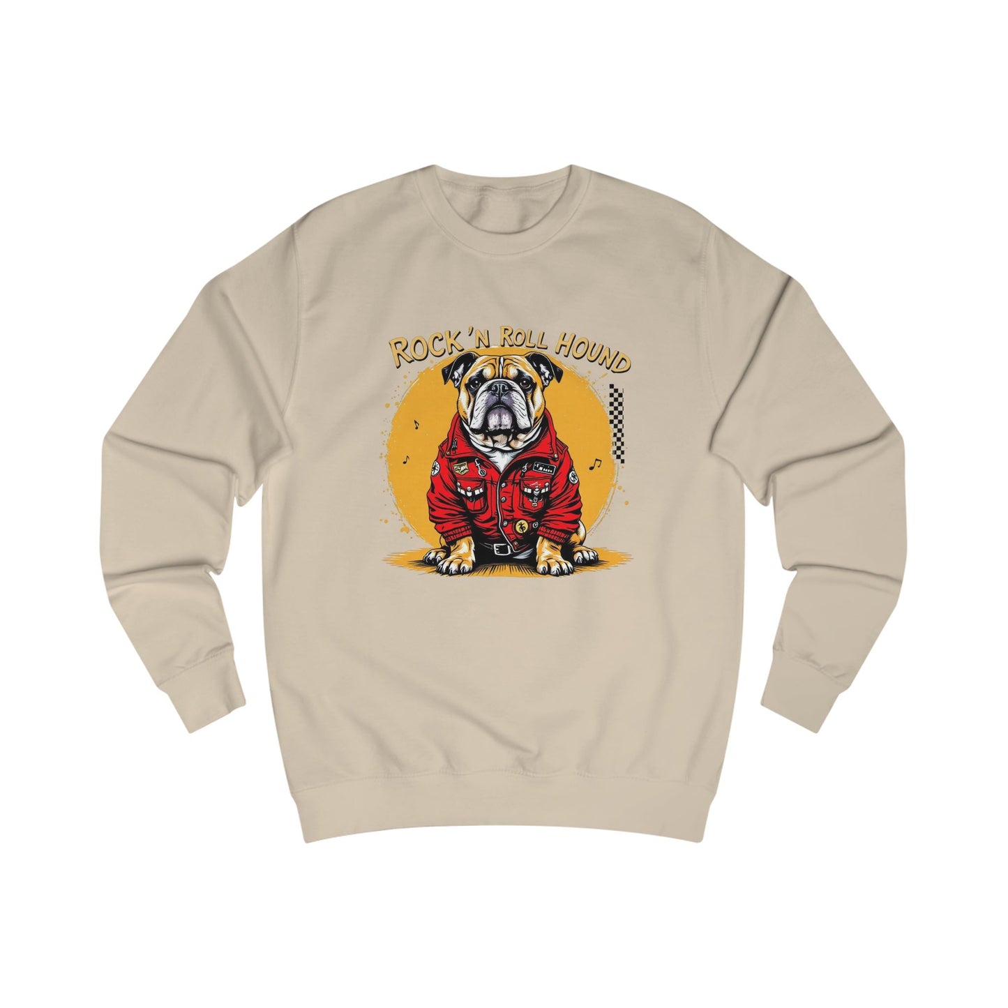 Rock ‘n’ Roll Hound Unisex Sweatshirt - StyleMZ