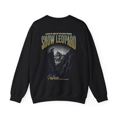 Snow leopard Unisex Heavy Blend™ Crewneck Sweatshirt - StyleMZ