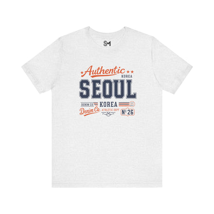 SEOUL KOREA Athletic Dept. Unisex Jersey Short Sleeve Tee