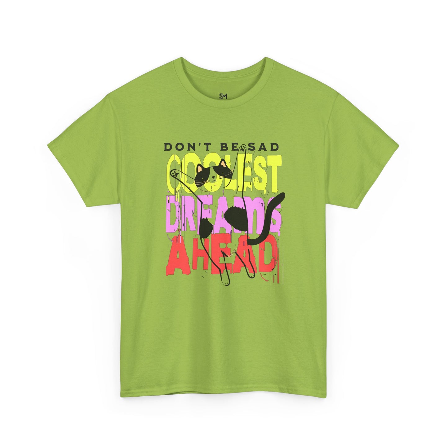 Don't be sad Unisex Heavy Cotton Tee - Stylemz