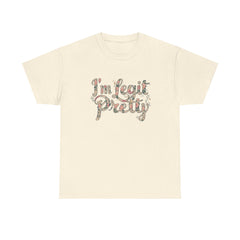 Korea -  I'm legit pretty Unisex Heavy Cotton Tee  - StyleMZ