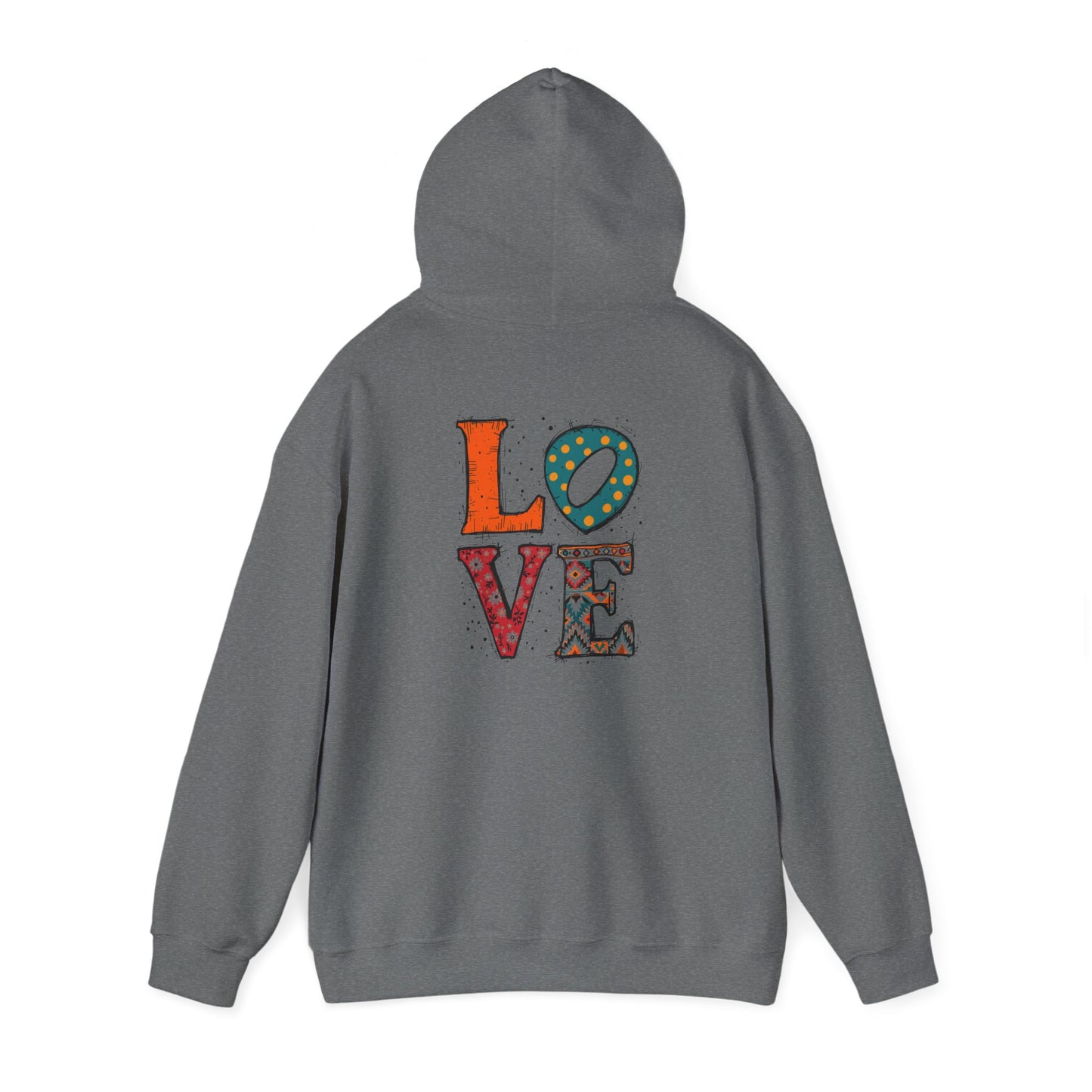 Love Unisex Heavy Blend™ Hooded Sweatshirt - StyleMZ