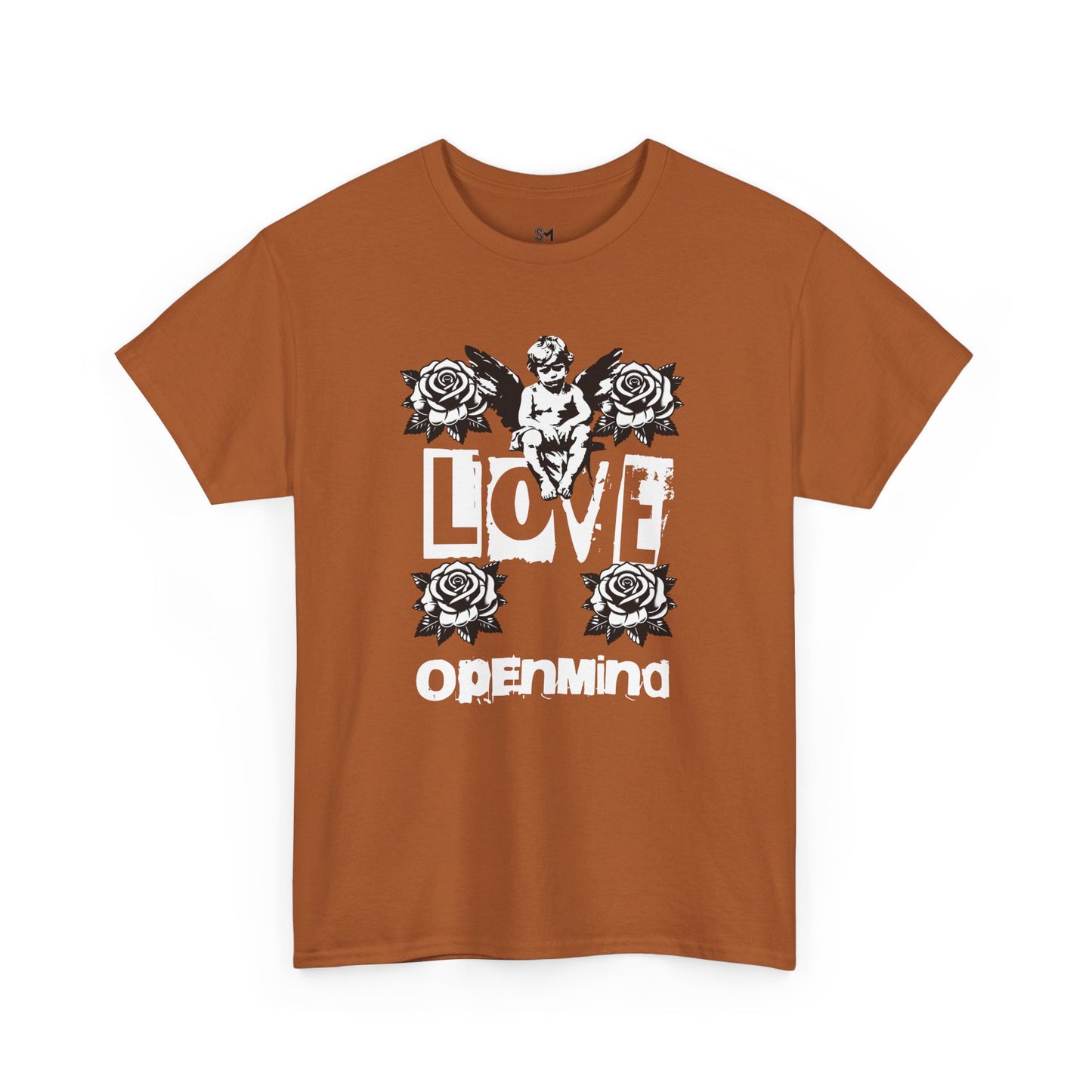 Love open mind Unisex Heavy Cotton Tee