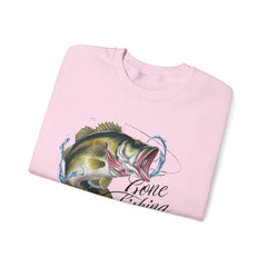 Corea - Sudadera unisex de cuello redondo Gone Fishing Heavy Blend™ - StyleMZ 