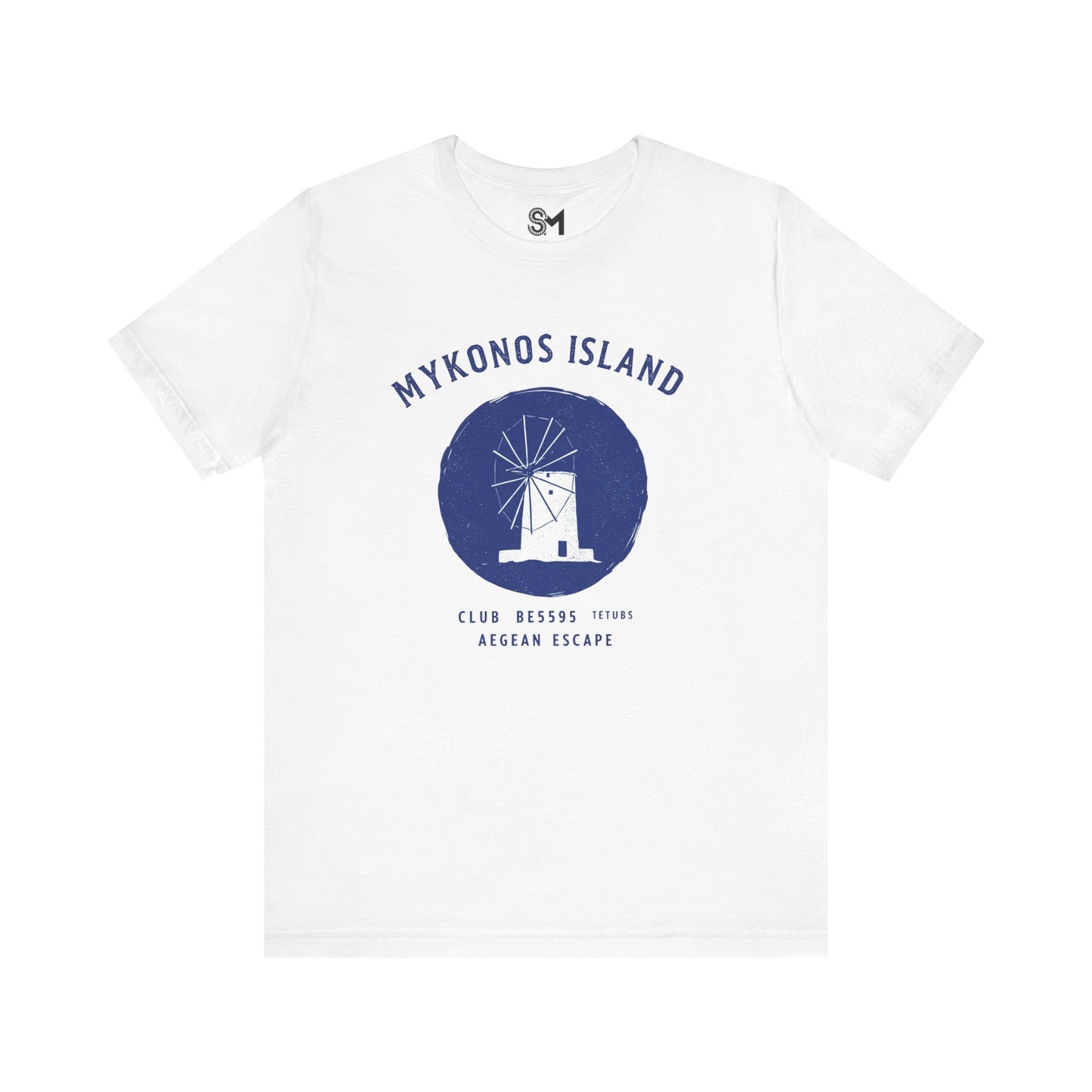 Mykonos Island Unisex Jersey Short Sleeve Tee