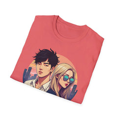 Corea - Camiseta unisex de estilo suave HongDae Freedom - StyleMZ 