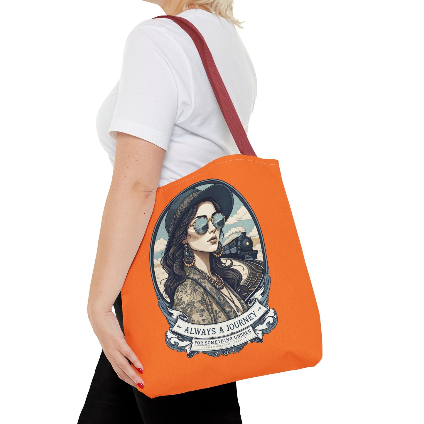 Always a journey Tote Bag (AOP) - StyleMZ