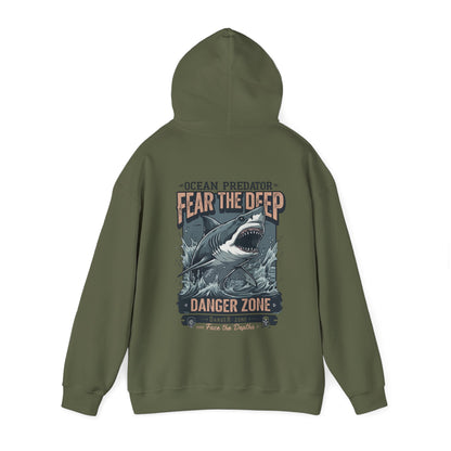 OCEAN PREDATOR Unisex Heavy Blend™ Hooded Sweatshirt - StyleMZ