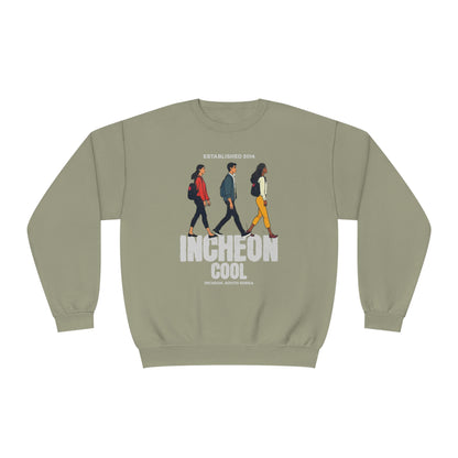 Korea -  Incheon Cool Unisex NuBlend® Crewneck Sweatshirt  - StyleMZ