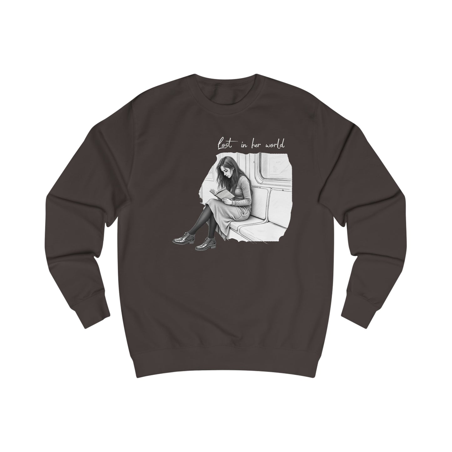 StyleMZ -  Lost in her world Unisex Sweatshirt  - StyleMZ