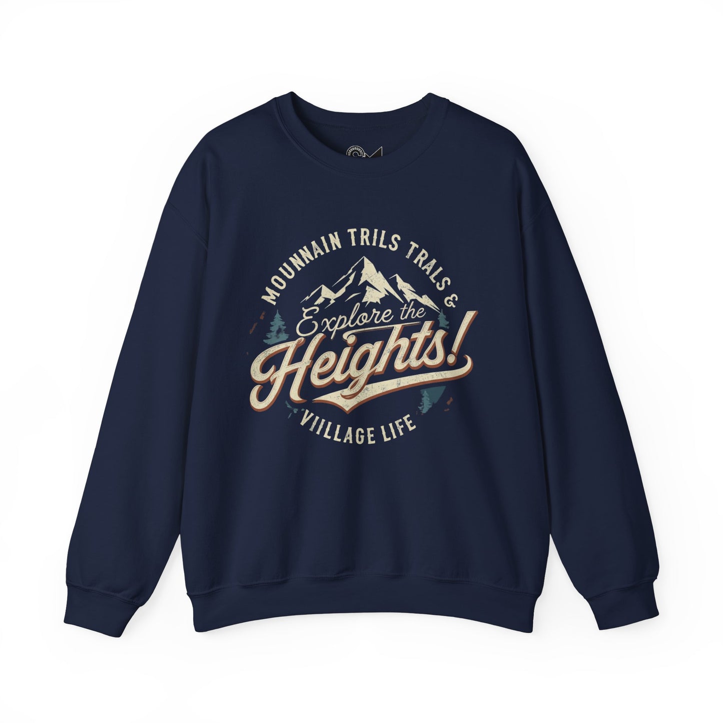 Explore the heights Unisex Heavy Blend™ Crewneck Sweatshirt - StyleMZ