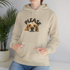 Sudadera unisex con capucha de mezcla pesada Please - Corea - StyleMZ 