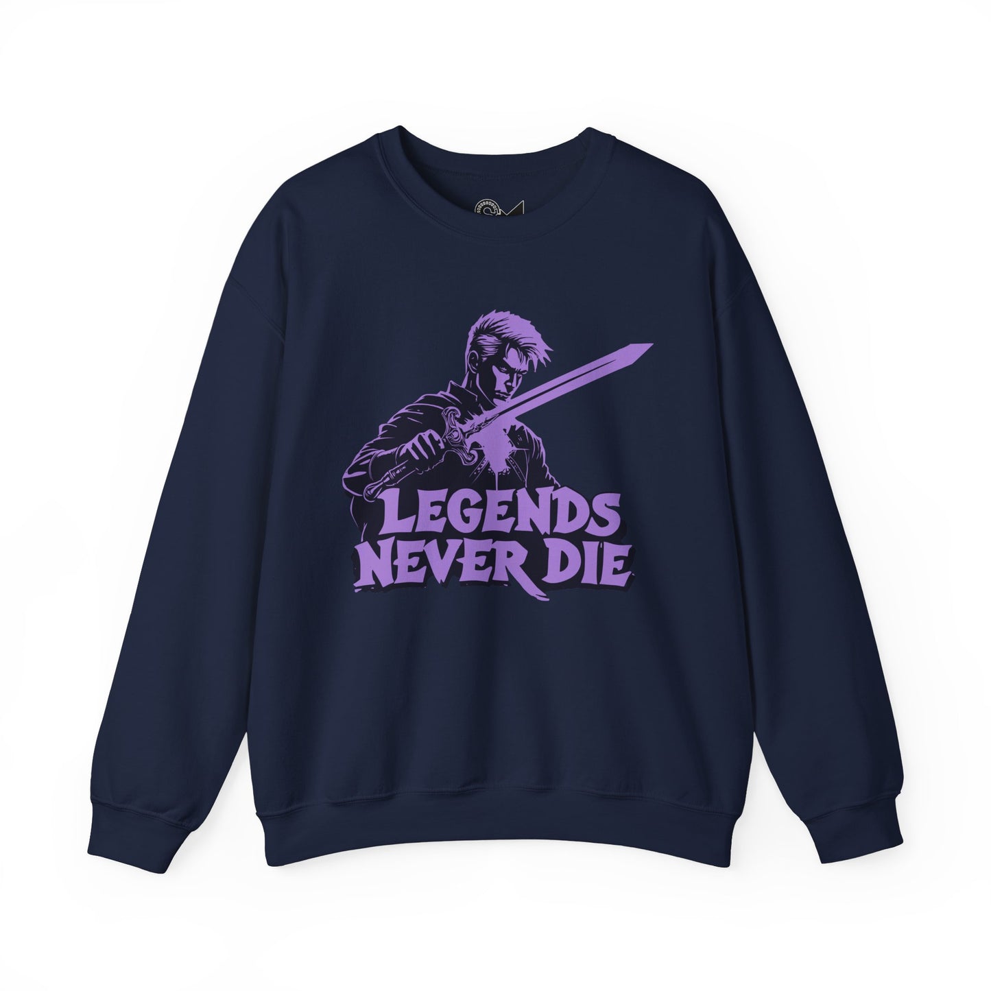 Legends never die Unisex Heavy Blend™ Crewneck Sweatshirt - StyleMZ