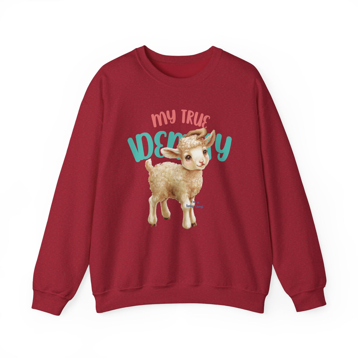 StyleMZ -  I'm a baby lamb Unisex Heavy Blend™ Crewneck Sweatshirt  - StyleMZ