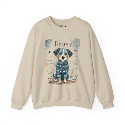 Doggy fun, safe Unisex Heavy Blend™ Crewneck Sweatshirt - StyleMZ