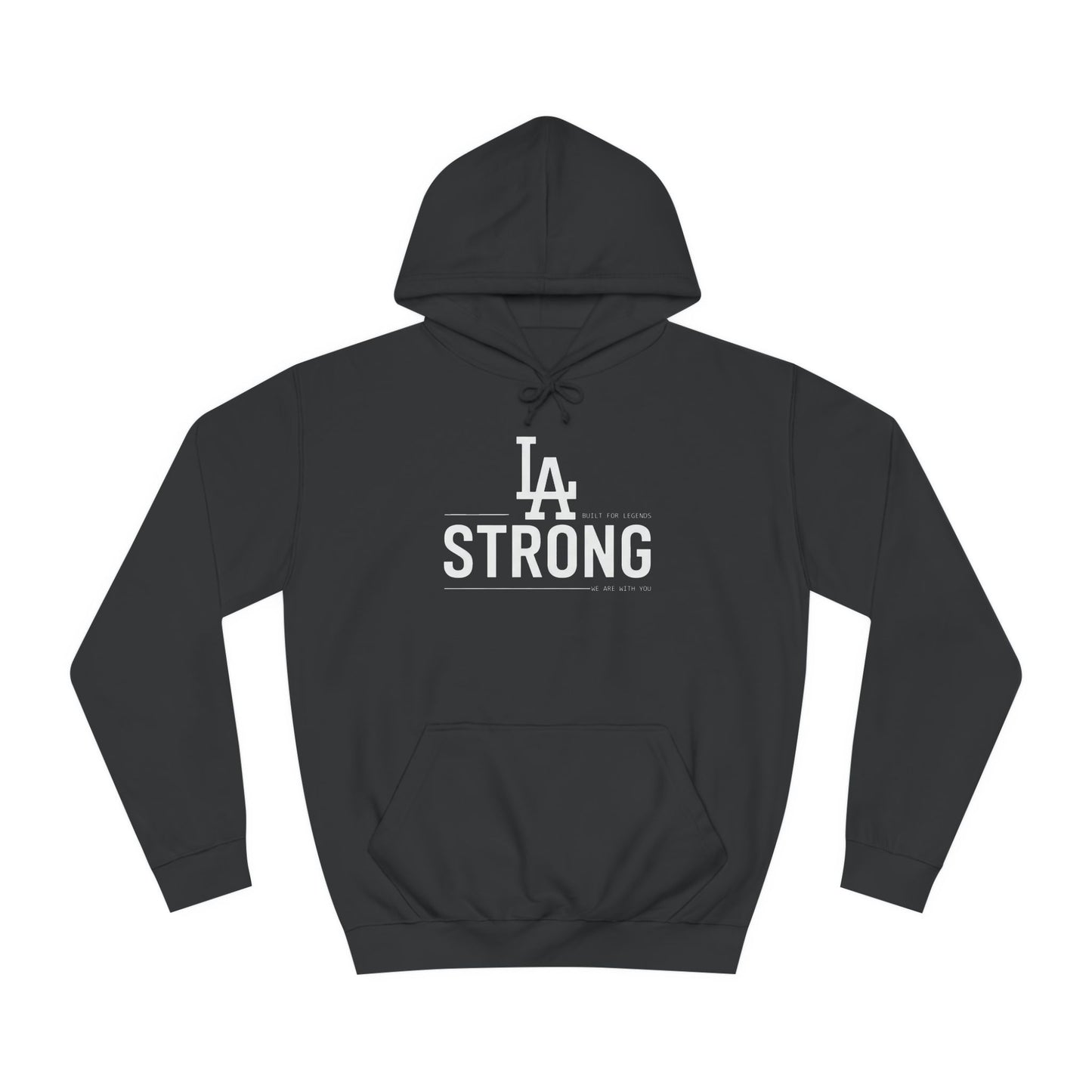 LA STRONG Unisex College Hoodie