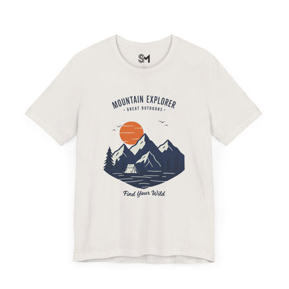 Mountain Explorer Unisex Jersey Short Sleeve Tee