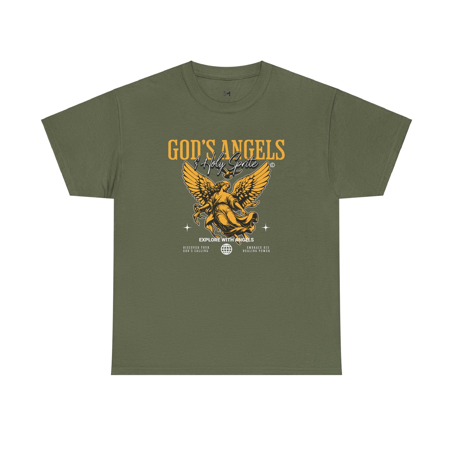 God's angels Unisex Heavy Cotton Tee