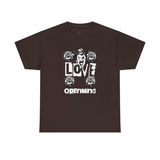 Love open mind Unisex Heavy Cotton Tee - Stylemz