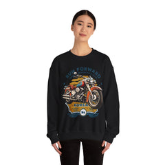 Run forward Unisex Heavy Blend™ Crewneck Sweatshirt  - StyleMZ