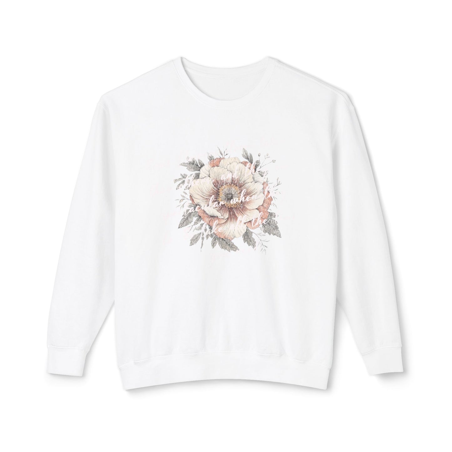 Korea -  Unisex Lightweight Crewneck Sweatshirt  - StyleMZ