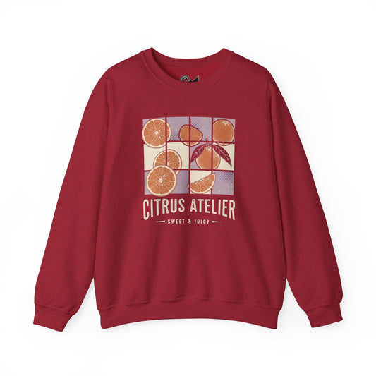 Crewneck Sweatshirt - Citrus Atelier - Stylemz