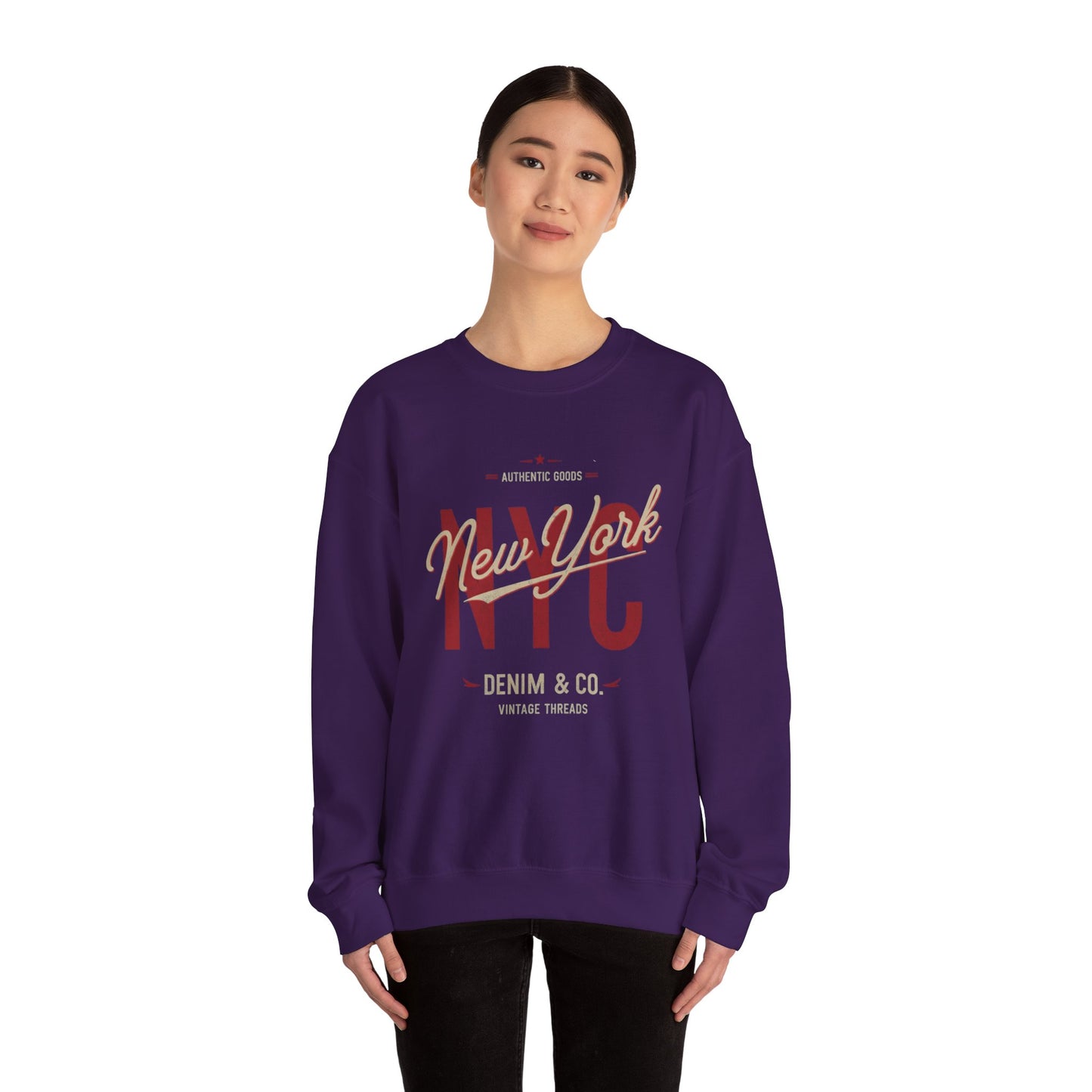 NYC Unisex Heavy Blend™ Crewneck Sweatshirt - StyleMZ