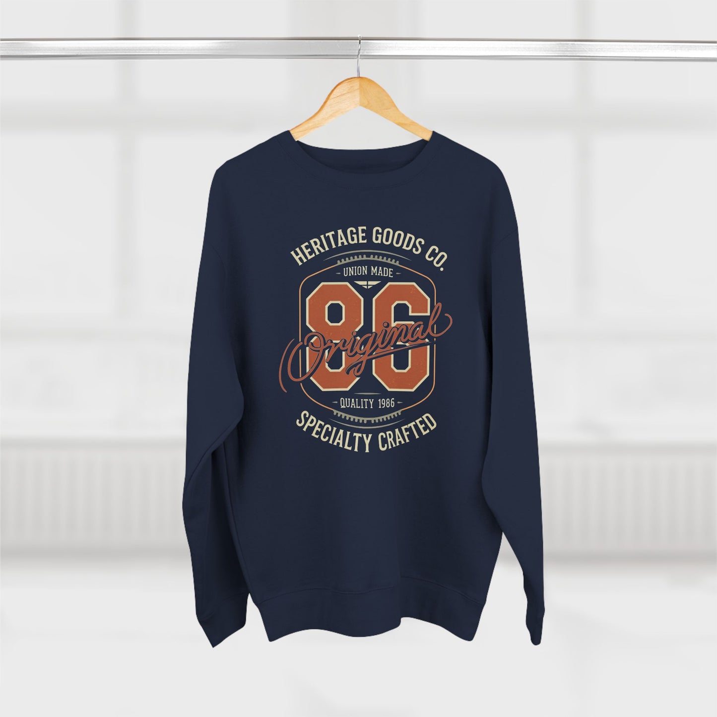 Heritage goods co. Unisex Crewneck Sweatshirt - StyleMZ