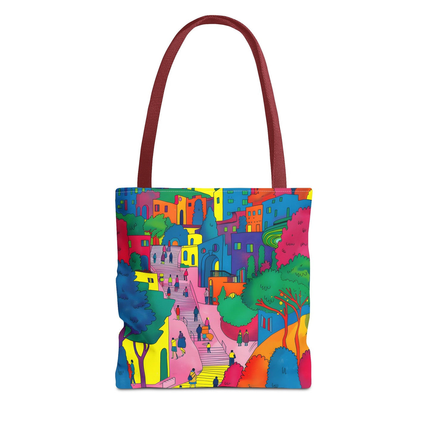 The hillside village in Korea Tote Bag (AOP) - StyleMZ