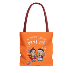 Korea -  Korean traditional drum dance Tote Bag (AOP)  - StyleMZ