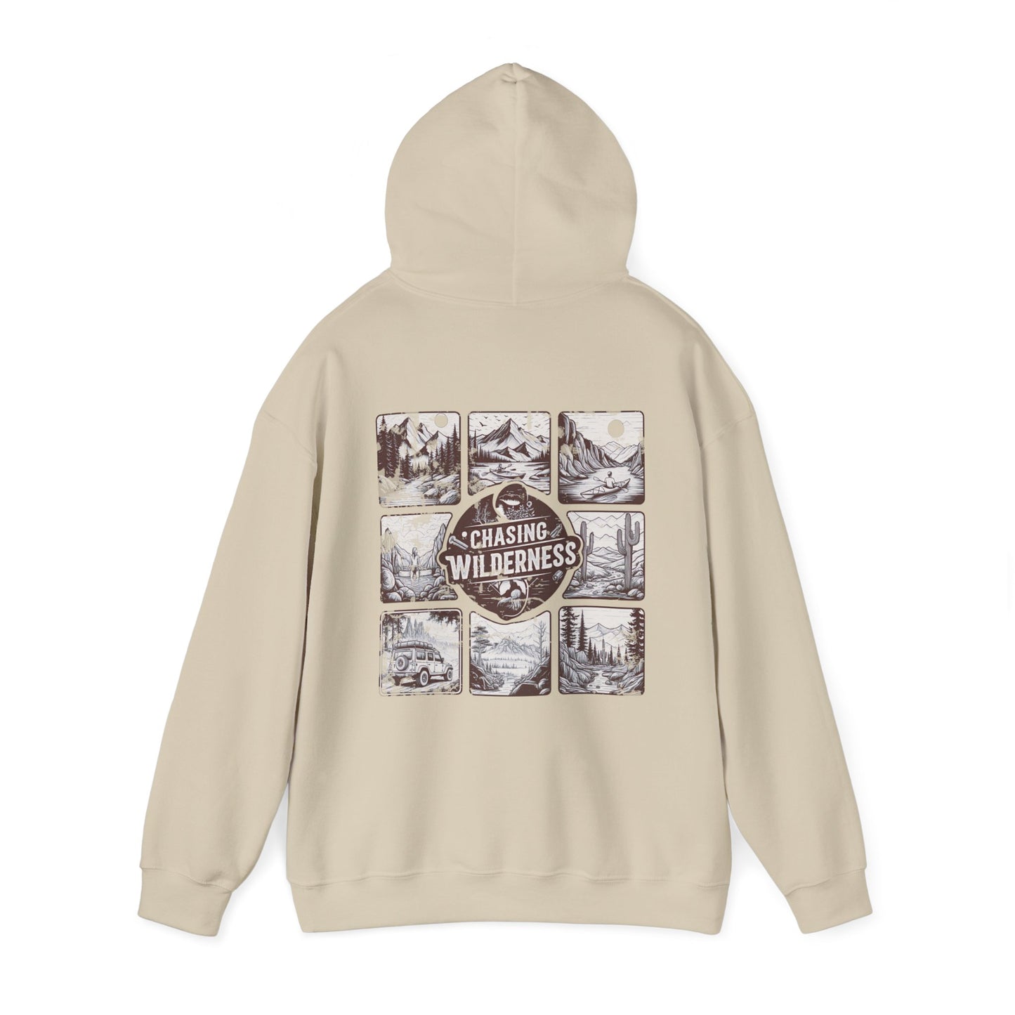 Chasing Wilderness Unisex Heavy Blend™ Hooded Sweatshirt - StyleMZ