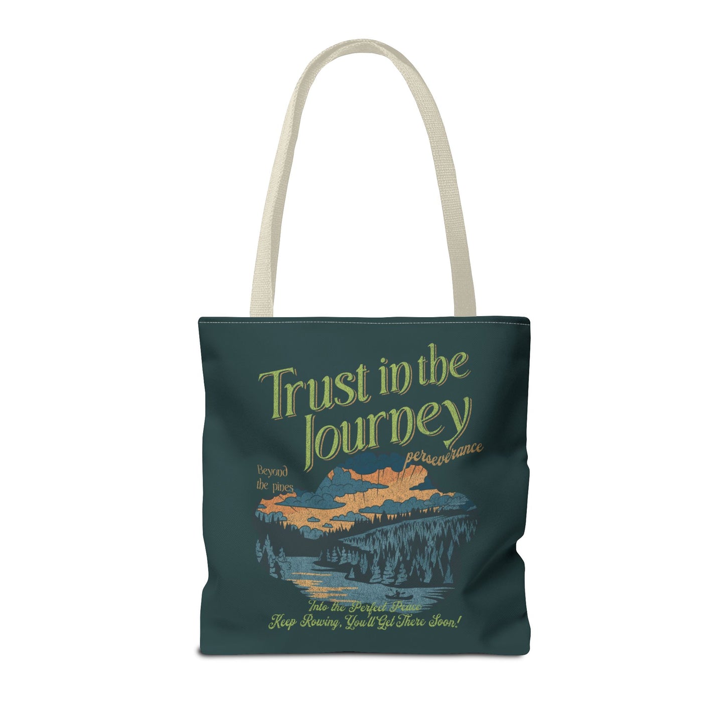 Trust in the journey Tote Bag (AOP) - StyleMZ