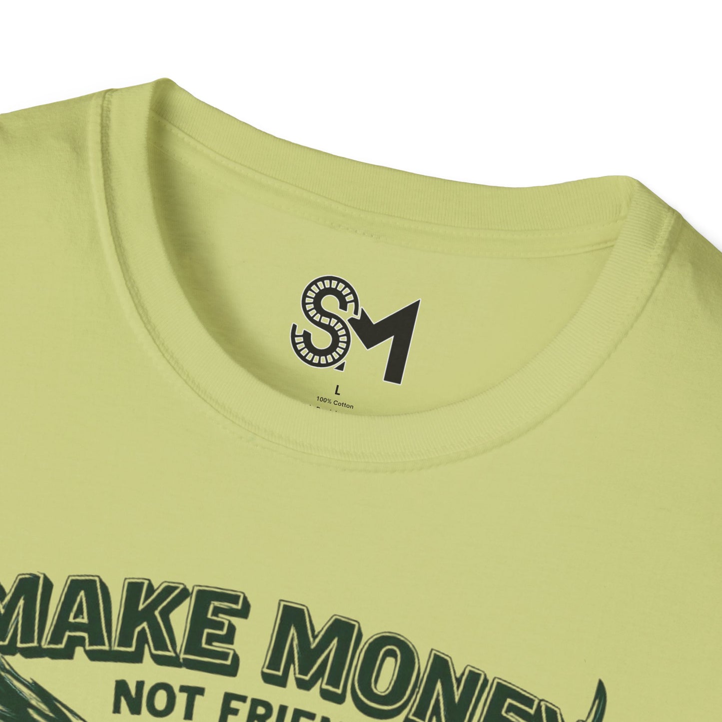 Make Money Unisex Softstyle T-Shirt - StyleMZ