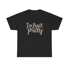 Korea -  I'm legit pretty Unisex Heavy Cotton Tee  - StyleMZ