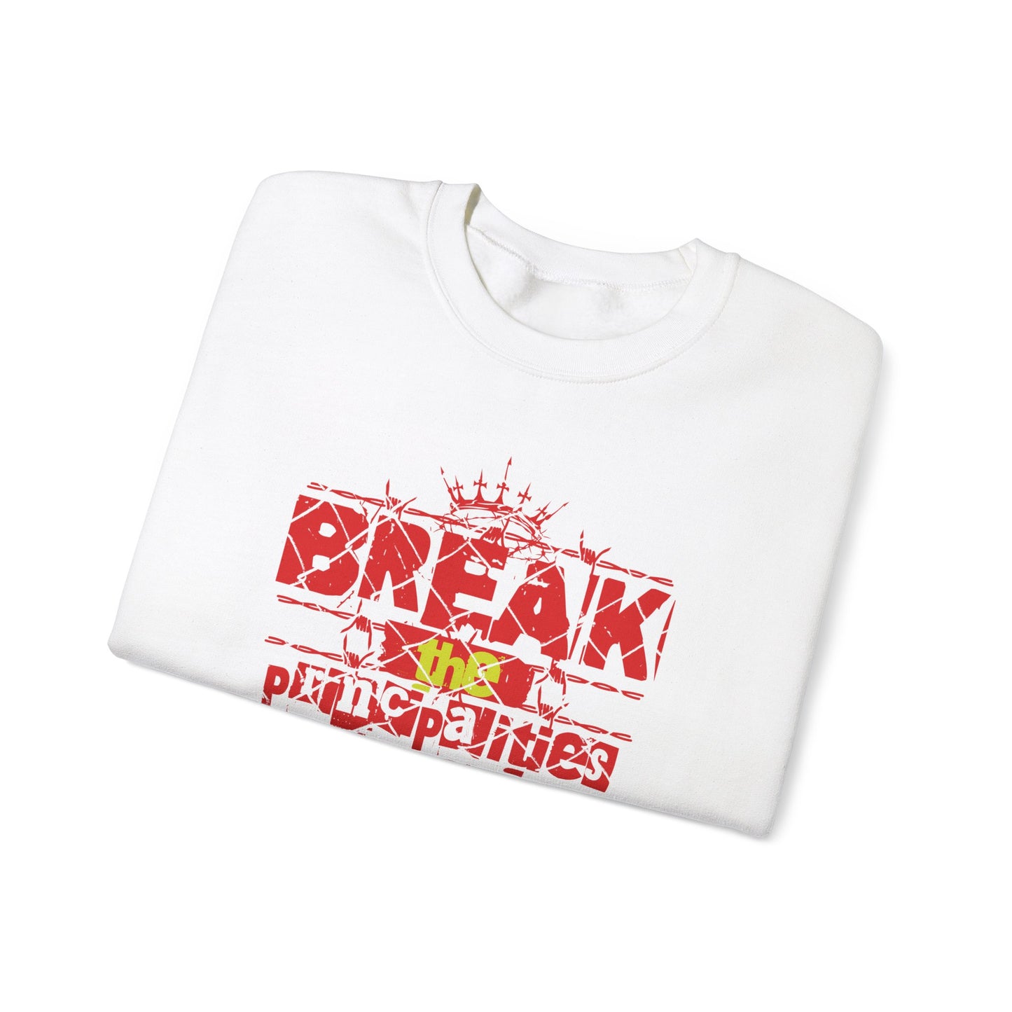 Break the principles Unisex Heavy Blend™ Crewneck Sweatshirt - StyleMZ