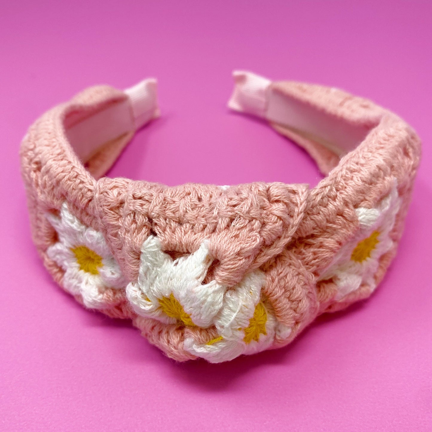 Patchwork Crochet Headband for Everyday Comfort and Style