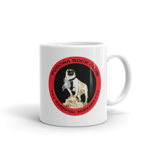 Essential Workers Club Coffee Mug Collection with Pugs