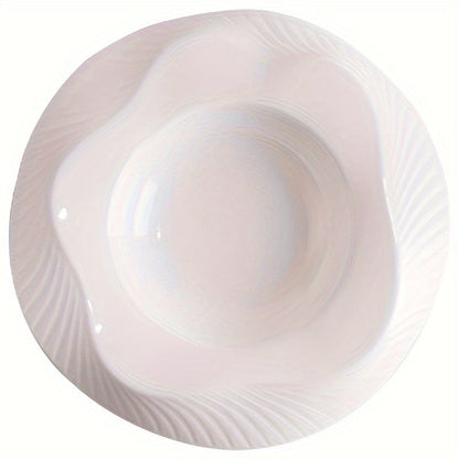 Chic Ceramic Serving Plates for Gourmet Desserts 25cm