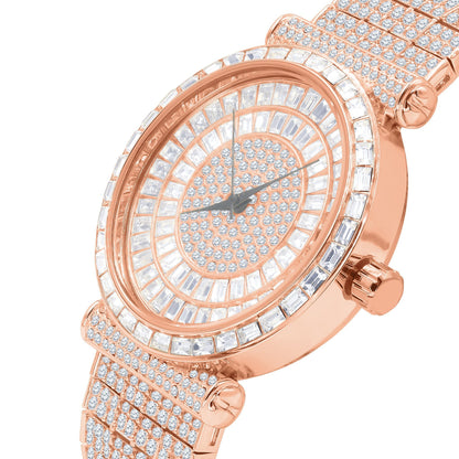 Foxy CZ Iced Out Watch 5110345 | Elegant & Stylish Timepiece