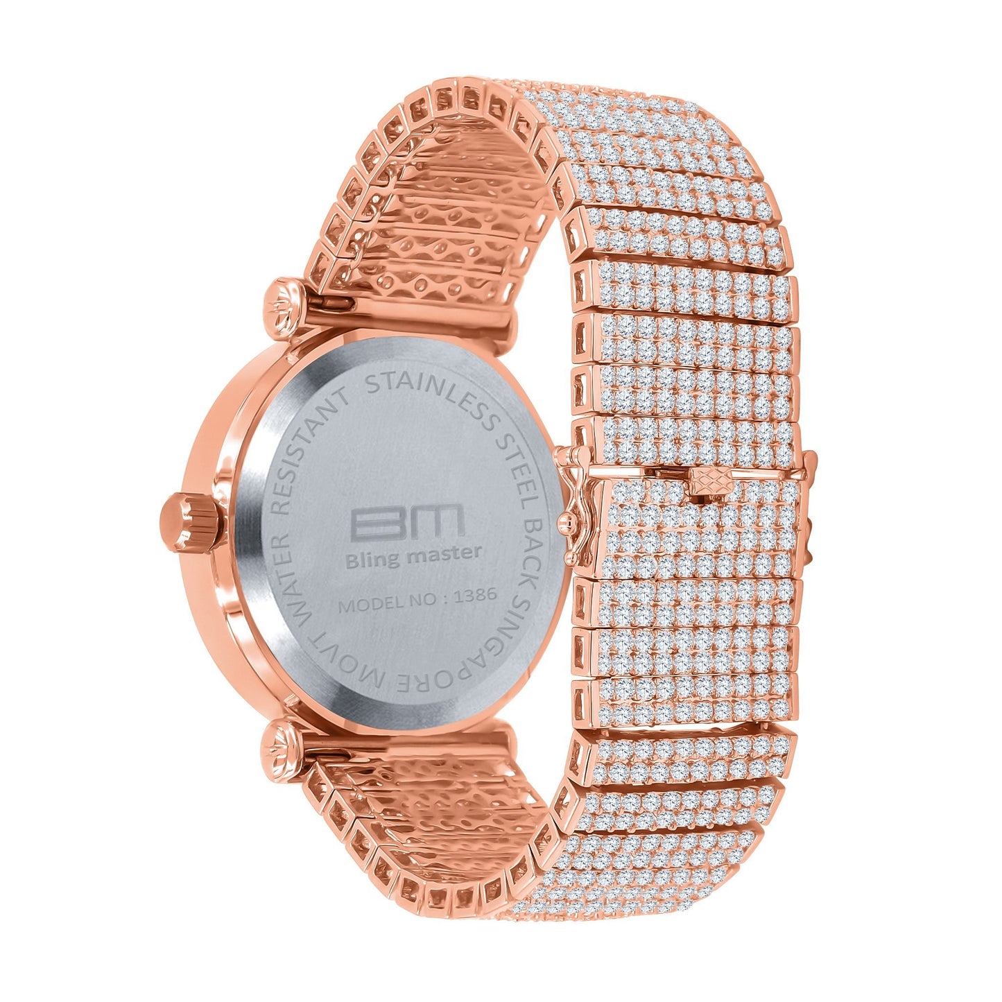 Foxy CZ Iced Out Watch 5110345 | Elegant & Stylish Timepiece