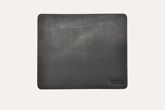 Premium Leather Mouse Pad with Non-Slip Suede Backing