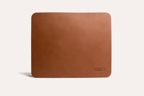 Premium Leather Mouse Pad with Non-Slip Suede Backing