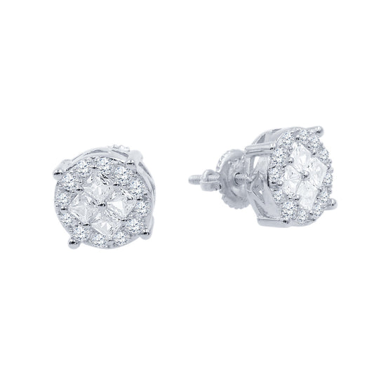 Glisten Screw Back Earrings | 9212471 Stunning CZ Design