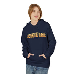 The Hangul Maker Unisex Midweight Softstyle Fleece Hoodie  - Korea  - StyleMZ