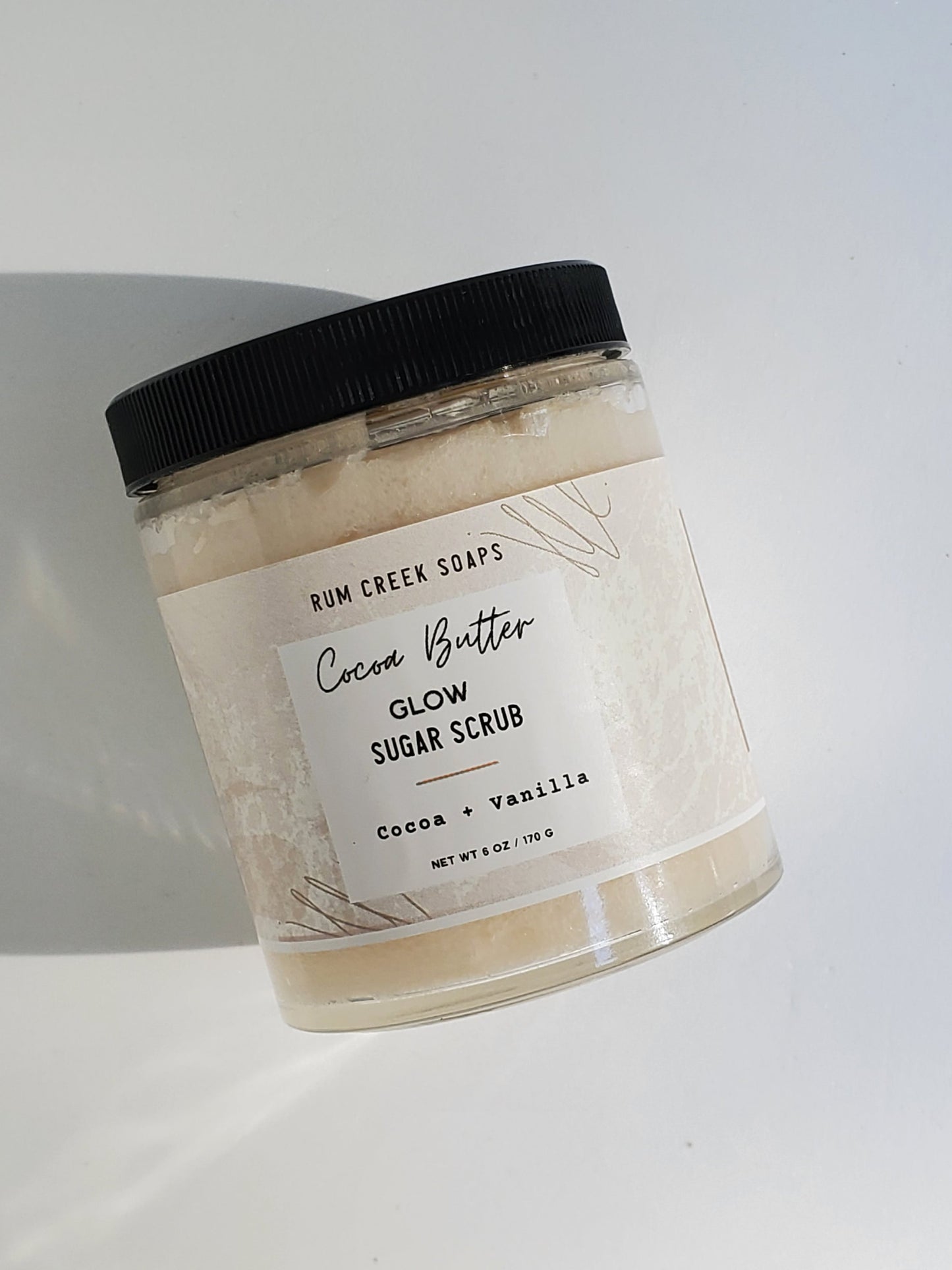 Cocoa Butter Glow Sugar Scrub for Silky Smooth Skin