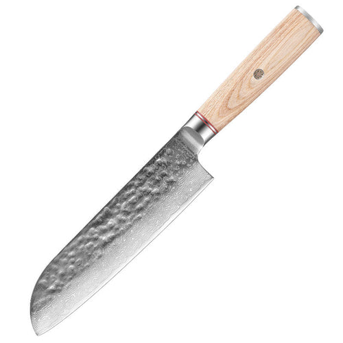 Damascus Steel Hand Kitchen Knife - Premium Quality Blade