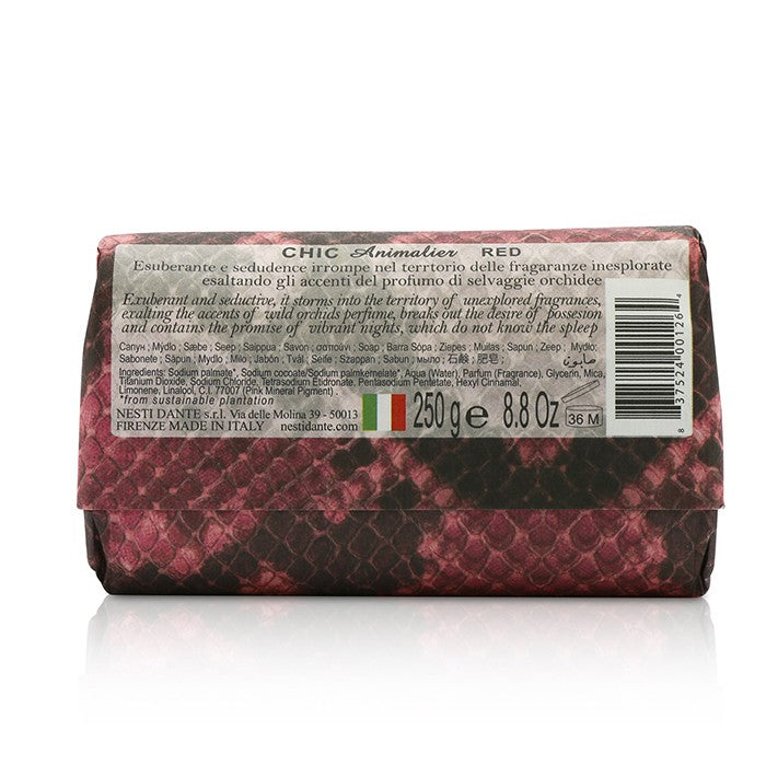 NESTI DANTE Chic Animalier Soap Wild Orchid Red Tea Tiare